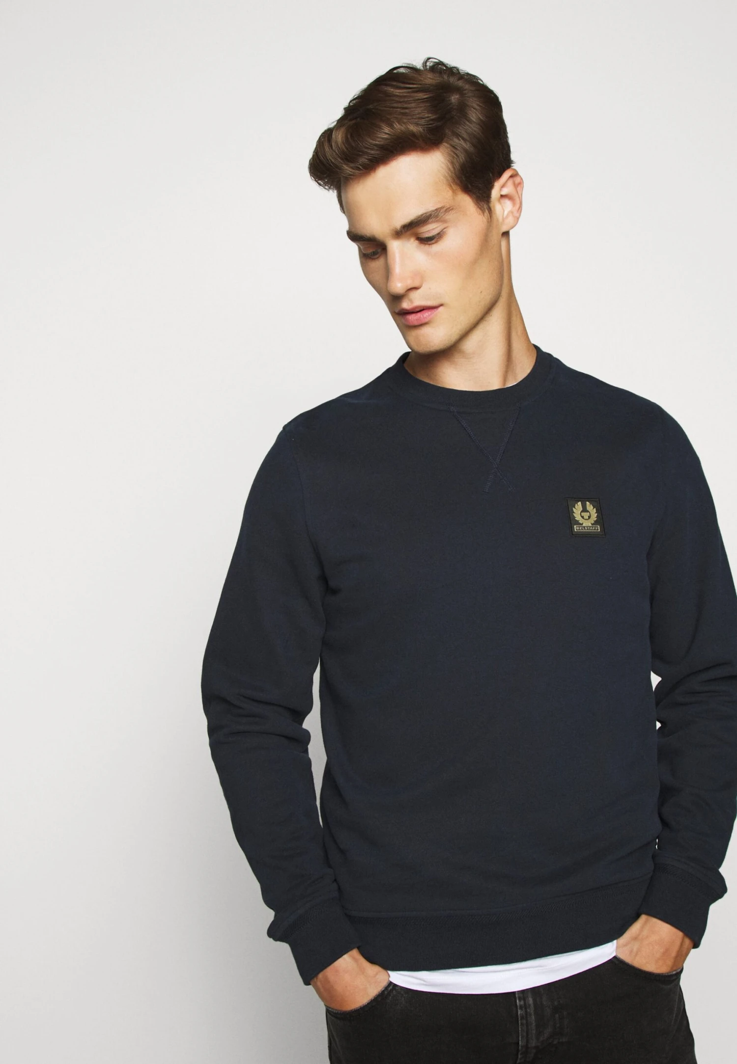 BELSTAFF FelpaNavy Uomo Maglieria E Felpe BE922S00V-K11 6 BELSTAFF FelpaNavy Uomo Maglieria E Felpe BE922S00V-K11 - immagine 4