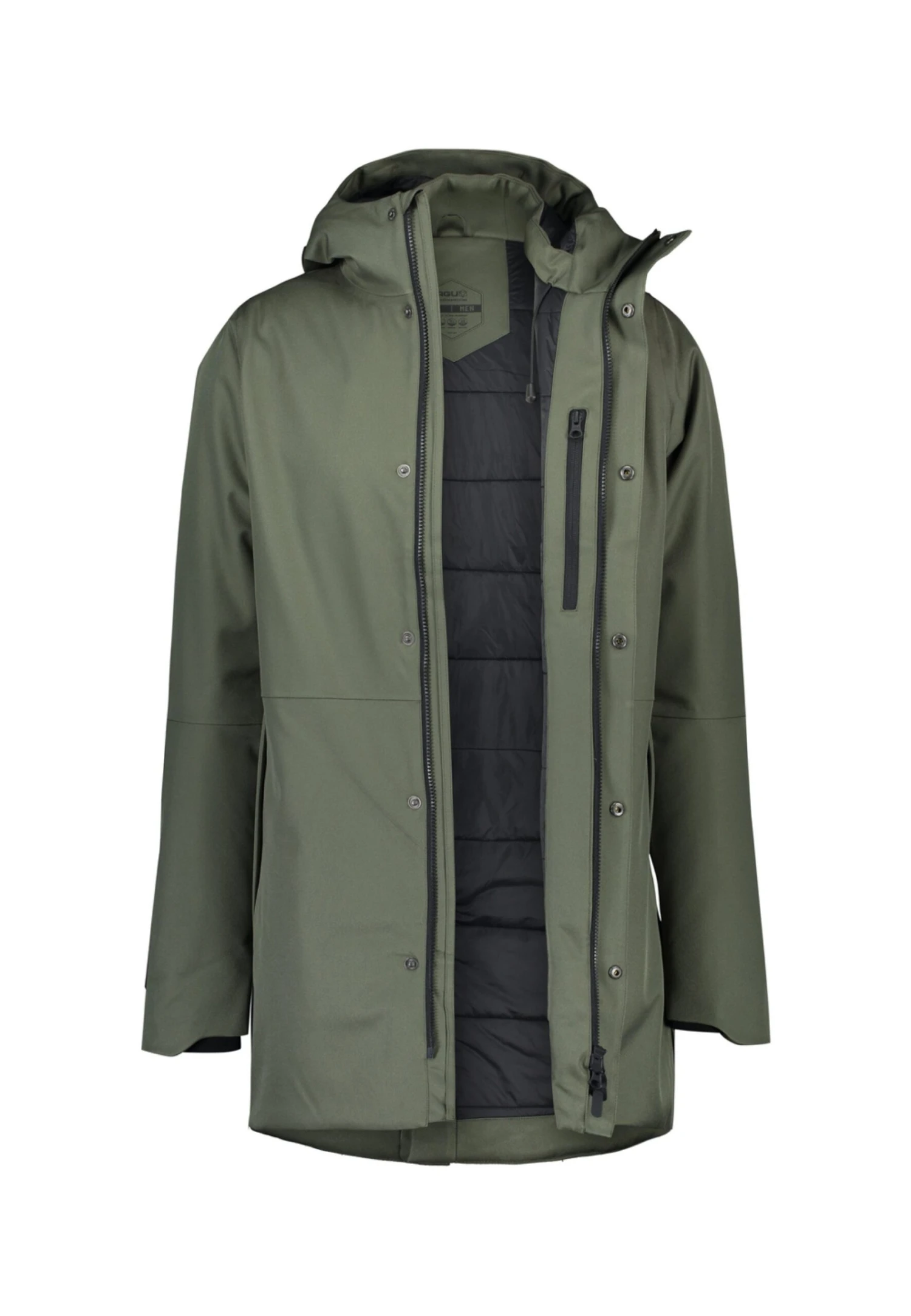 AGU Clean Winter Urban OutdoorGiacca OutdoorArmy Green Uomo Giacche AGE22T002-M11 7 AGU Clean Winter Urban OutdoorGiacca OutdoorArmy Green Uomo Giacche AGE22T002-M11 - immagine 5