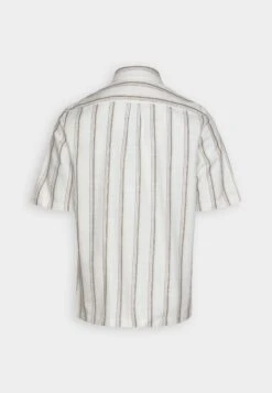 SAMSØE SAMSØE TaroCamiciaWhite/Brown Uomo Camicie SA322D06T-O11 -Pier One Italia 2025 0aba4765aa9845ed9bfa3e4a05e1f7b1