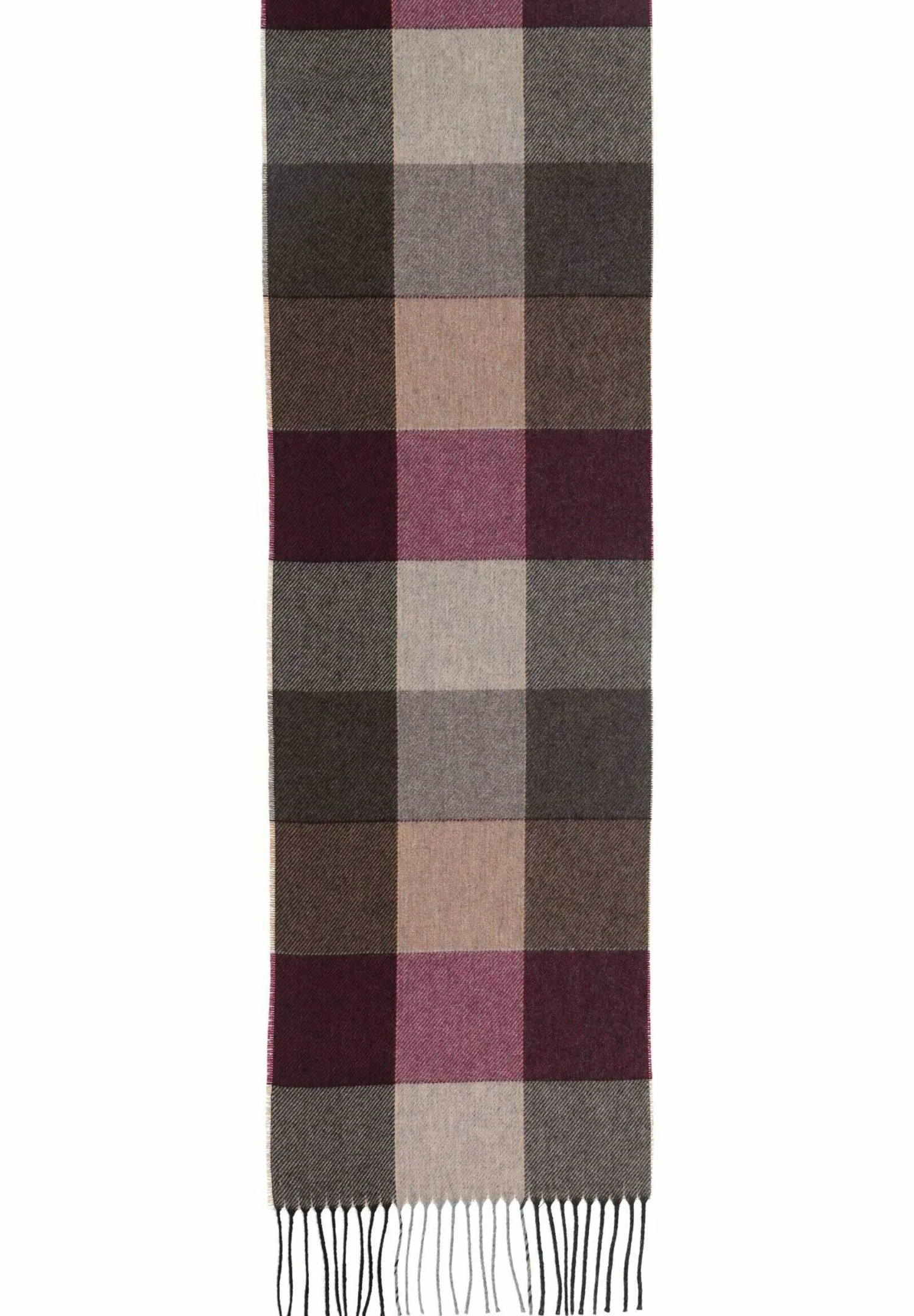 FRAAS Xl PlaidMade In GermanySciarpaBurgundy Uomo Foulard E Sciarpe F5351G0TS-G11 4 FRAAS Xl PlaidMade In GermanySciarpaBurgundy Uomo Foulard E Sciarpe F5351G0TS-G11 - immagine 2