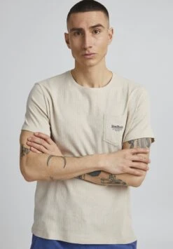 Blend T-Shirt Con StampaBeige Uomo T-shirt E Polo BL522O0CM-B11