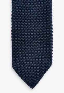 Next Knitted Tie - Cravatta - Navy Blue -Pier One Italia 2025 11190bce5c534130b5c564e370e8c569