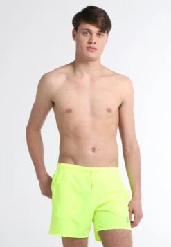 EA7 Emporio Armani Con Logo FluoShorts Da MareNeon Yellow Uomo Moda Mare EA782H011-E11