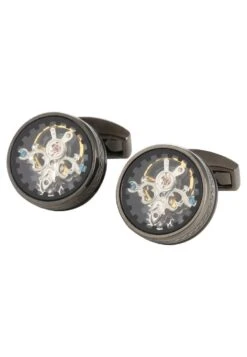 Tourbillon Gear GemelliGunmetal/Black Uomo Cravatte E Accessori TAC52L011-D11