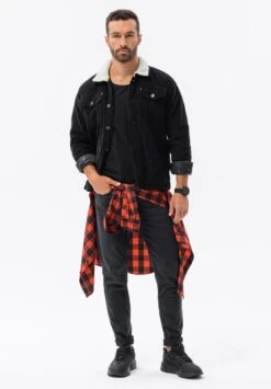 Giacca Da Mezza StagioneBlack Uomo Giacche OM422T054-Q11 -Pier One Italia 2025 14bbadfc55f64ffda77571dce041626c