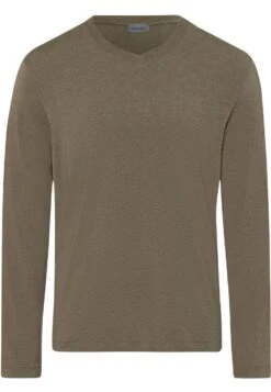 HANRO CasualsMaglia Del PigiamaDark Elmwood Melange Uomo Per La Notte 2HA82N009-O11 -Pier One Italia 2025 16695a9fe1f141809c01b7f67f5b4063