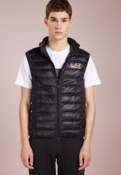 EA7 Emporio Armani Waistcoat - Smanicato - Black