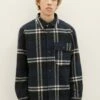 TOM TAILOR Denim Mit KaromusterGiacca LeggeraBlack Navy White Check Uomo Giacche TO722T08C-Q11 -Pier One Italia 2025 1b7efac96770487fa92c3ffc47a42bf9