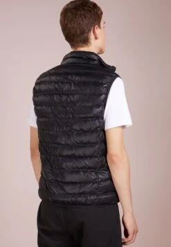 EA7 Emporio Armani Waistcoat - Smanicato - Black -Pier One Italia 2025 1b918c116a1a4922a2ad5e03a05fa402