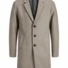 Jack & Jones Jjemoulder CoatCappotto ClassicoGreige Uomo Cappotti JA222T0MH-O12