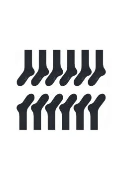 Falke Happy 6-Pack Everyday Casual - Calze - Black