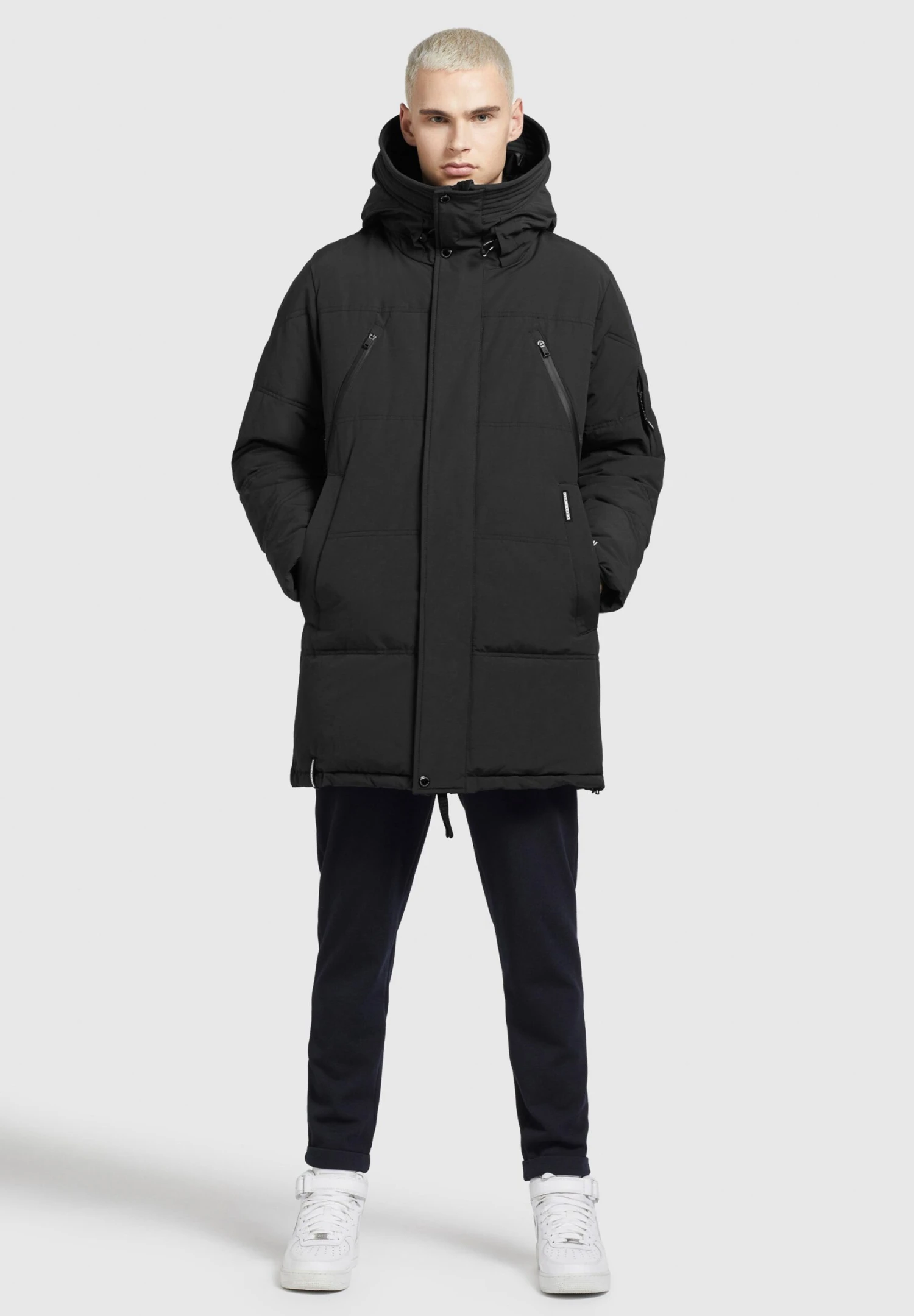 Khujo CloydCappotto InvernaleSchwarz Uomo Cappotti KH122T0DN-Q11 4 Khujo CloydCappotto InvernaleSchwarz Uomo Cappotti KH122T0DN-Q11 - immagine 2