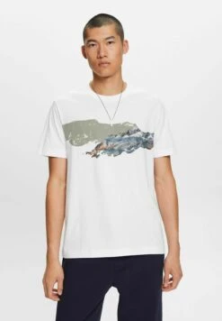 ESPRIT T-Shirt Con StampaWhite Uomo T-shirt E Polo ES122O14U-A11