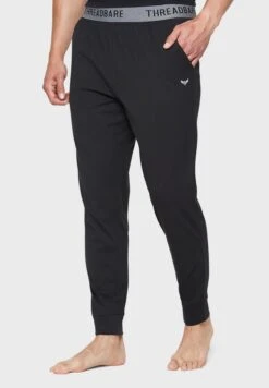 Threadbare 2 Pack Pantaloni Del PigiamaBlack Uomo Per La Notte THC82L004-Q11