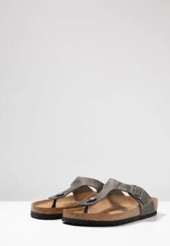 Birkenstock Gizeh - Pantofole - Iron -Pier One Italia 2025 2aa483c4ab984f62a20c6bd0c9d9d69b