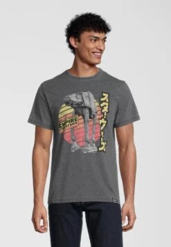 Star Wars Empire Strikes Back Retro At-AtT-Shirt Con StampaGrau Uomo T-shirt E Polo R0O22O00P-C11