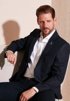 Slim FitGiaccaDark Blue Uomo Completi E Cravatte BUS22A002-K11 -Pier One Italia 2025 2c3a02c138434ea3b6aa0616004585bd