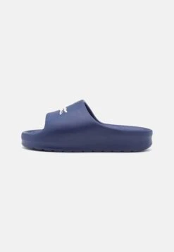 Lacoste Serve Slide 1 Cma - Ciabatte Da Mare - Navy/Off White