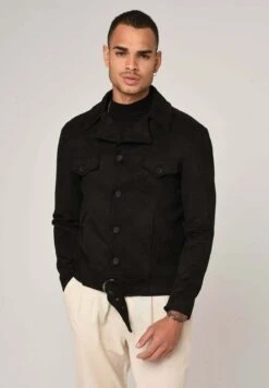 Giacca Da Mezza StagioneBlack Uomo Giacche AI722T02L-Q11