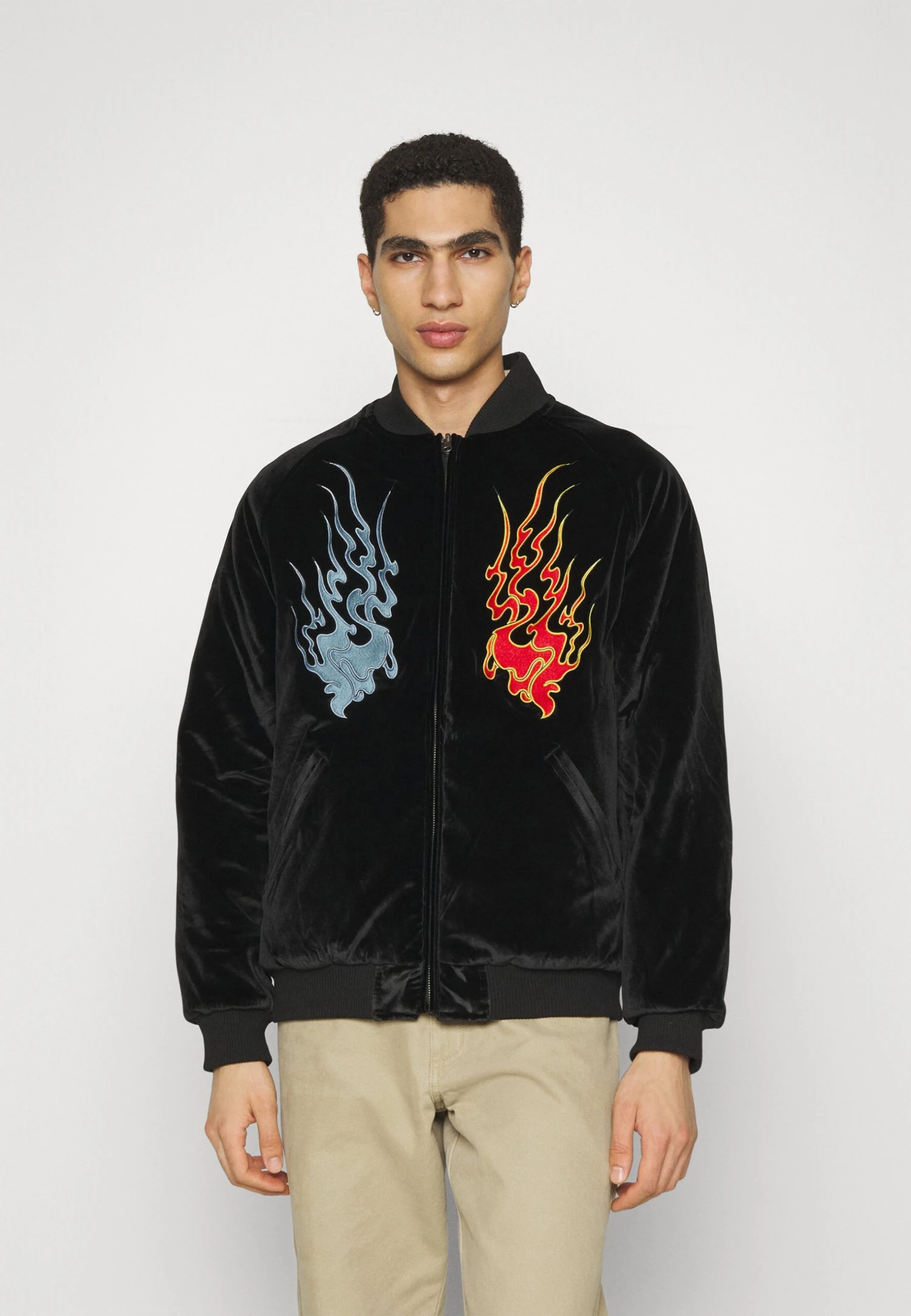 HUF Destructive Skajyan Jacket - Giubbotto Bomber - Black 6 HUF Destructive Skajyan Jacket - Giubbotto Bomber - Black - immagine 4