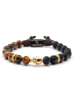Tiger Eye, Onyx BuddhaBraccialeSchwarz Uomo Gioielli GT554L002-Q11 10 Tiger Eye, Onyx BuddhaBraccialeSchwarz Uomo Gioielli GT554L002-Q11 -Pier One Italia 2025 3f20b2c4942a46e9a6e477ebeb2a0bd4