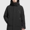 Khujo CloydCappotto InvernaleSchwarz Uomo Cappotti KH122T0DN-Q11 -Pier One Italia 2025 401e21b4b7014799acbaf7625e99c679