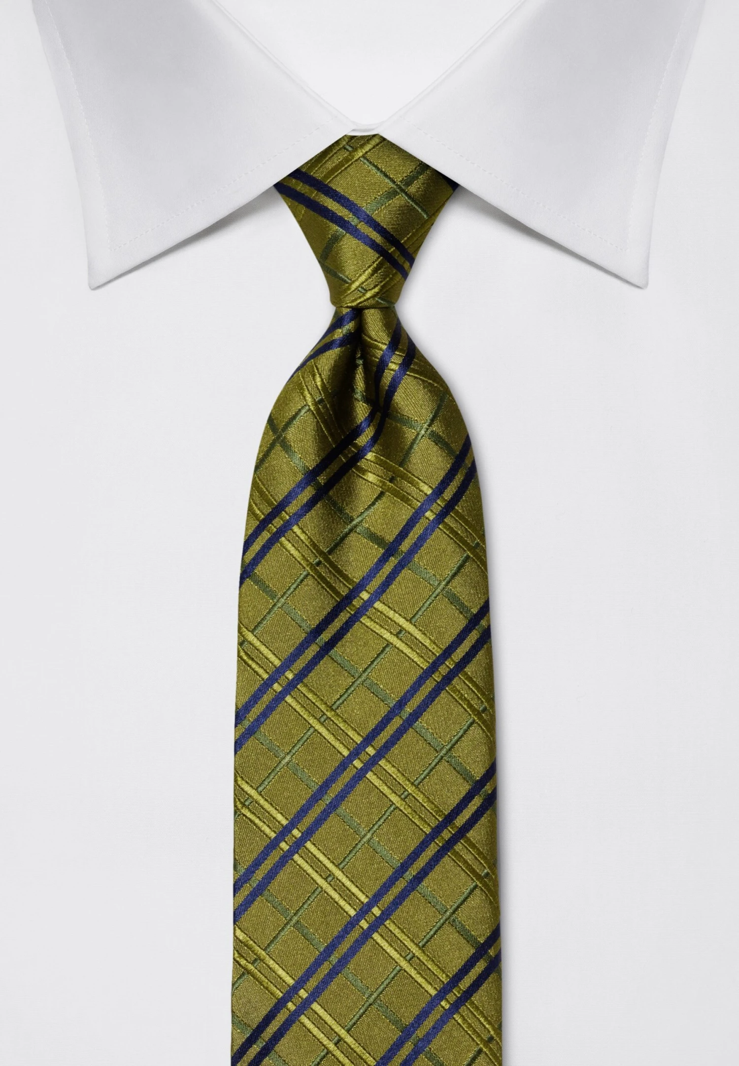 KariertCravattaGrün Uomo Cravatte E Accessori VB352R00M-M11 4 KariertCravattaGrün Uomo Cravatte E Accessori VB352R00M-M11 - immagine 2