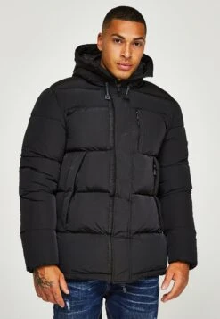 Zeke Mid Puffer JacketGiacca InvernaleJet Black Uomo Giacche KIE22T02X-Q11 -Pier One Italia 2025 48d920516e7541eb9ed3d07bb00a489d