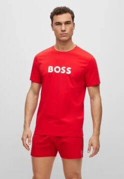 Boss Rn - T-Shirt Con Stampa - Red Eighteen