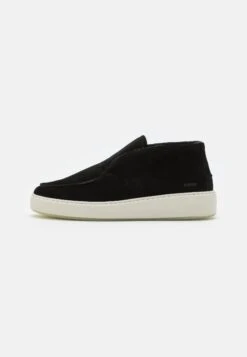 Nubikk Jiro Suo- Scarpe Senza Lacci - Black Suede