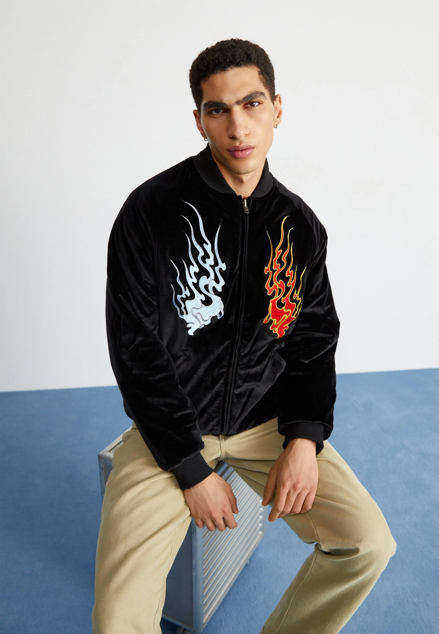 HUF Destructive Skajyan Jacket - Giubbotto Bomber - Black 3 HUF Destructive Skajyan Jacket - Giubbotto Bomber - Black