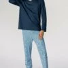 MEY Langer Schlafanzug - Pigiama - Yacht Blue -Pier One Italia 2025 55db3761ba324213b99e41729b3bfeca