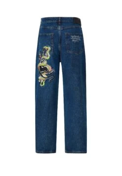 Ed Hardy Panther-Slither Tattoo Graphic - Jeans Baggy - Indigo -Pier One Italia 2025 563858cd751a4fab84596e11db4a3d21