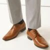 Next Wide Fit Brogue Shoes - Stringate Eleganti - Tan Brown -Pier One Italia 2025 587bfe582ad740508ff8dad3a5713a52