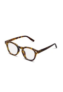 BaumanOcchiali Anti Luce BluLeopard Tortoise Uomo Occhiali Per Luce Blu TWK54K026-O11
