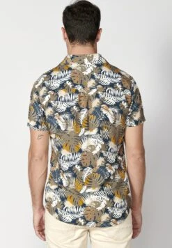 Koroshi Short SleeveCamiciaKaki Khaki Uomo Camicie KOL22D05F-N11 -Pier One Italia 2025 5d046ef9968844c086f7f4fc3dd8ca9f