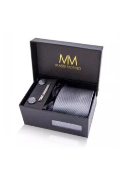 SetCravattaGrau Gestreift Uomo Cravatte E Accessori M8S52R001-C11 -Pier One Italia 2025 5df379dcf73340dc82297b47c53d6877