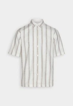 SAMSØE SAMSØE TaroCamiciaWhite/Brown Uomo Camicie SA322D06T-O11 -Pier One Italia 2025 60a6f8c4cfcb417a9b85143fe677a307