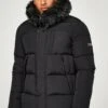 Zeke Mid Puffer JacketGiacca InvernaleJet Black Uomo Giacche KIE22T02X-Q11