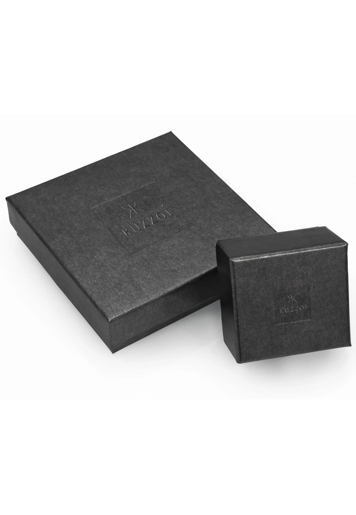 KUZZOI Emaille Oval - Anello - Schwarz 7 KUZZOI Emaille Oval - Anello - Schwarz - immagine 5