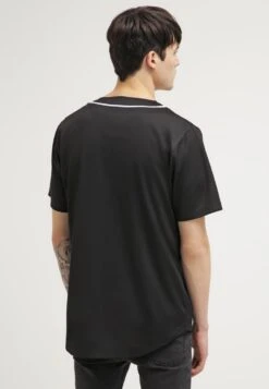 URBAN CLASSICS Baseball- Camicia - Black/White -Pier One Italia 2025 6acbee97cee64c5a82a83a07676d5373