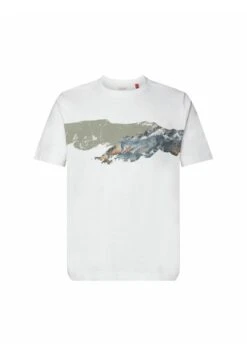 ESPRIT T-Shirt Con StampaWhite Uomo T-shirt E Polo ES122O14U-A11 -Pier One Italia 2025 6d3826406d434d06a41b868f3aa54709