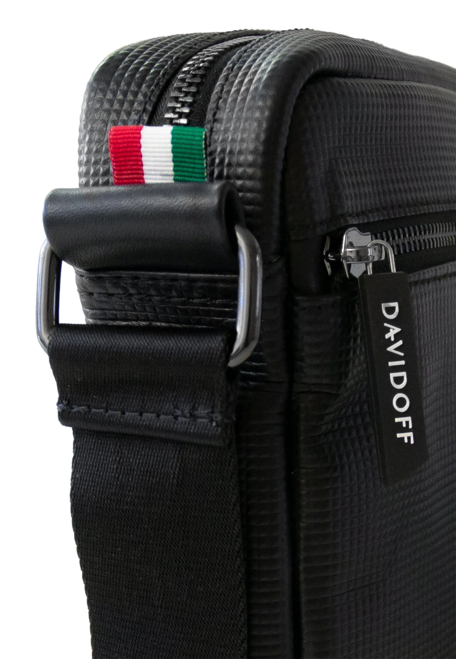 Davidoff Paris ReporterBorsa A TracollaBlack Uomo Borse D1652H004-Q11 7 Davidoff Paris ReporterBorsa A TracollaBlack Uomo Borse D1652H004-Q11 - immagine 5