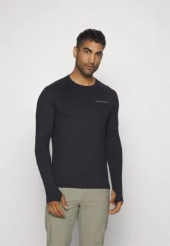 Peak Performance Spirit CrewMaglietta A Manica LungaBlack Uomo T-shirt E Polo PE442G057-Q11