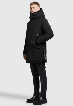 Khujo CarlCappotto InvernaleSchwarz Meliert Uomo Cappotti KH122T0DH-Q11 -Pier One Italia 2025 7886eaeb2ed143e0a6d2a053db34a17a