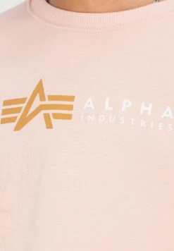 Alpha Industries Label FelpaPale Peach Uomo Maglieria E Felpe AL522S06T-H11 -Pier One Italia 2025 7a9cd84e4b584e10a4ee928546a6bd8a