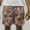 Brava Fabrics Sorrento Chili - Shorts Da Mare - Red