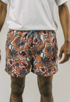 Brava Fabrics Sorrento Chili - Shorts Da Mare - Red