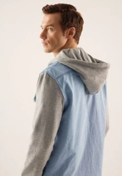 Pier One CamiciaBlue/Grey Uomo Camicie PI922D0EU-K11 -Pier One Italia 2025 82a42e45149b4b99839934c6e163ed7b