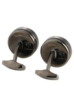 Tourbillon Gear GemelliGunmetal/Black Uomo Cravatte E Accessori TAC52L011-D11 -Pier One Italia 2025 84d06360d75a492f90d1a27c384256a0